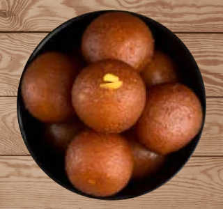 Hot Gulab Jamun (4 pcs)-Railofy